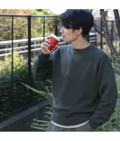 ROCOCO Knits^/ Extra Fine Merino 25oz Heavyweight Crew