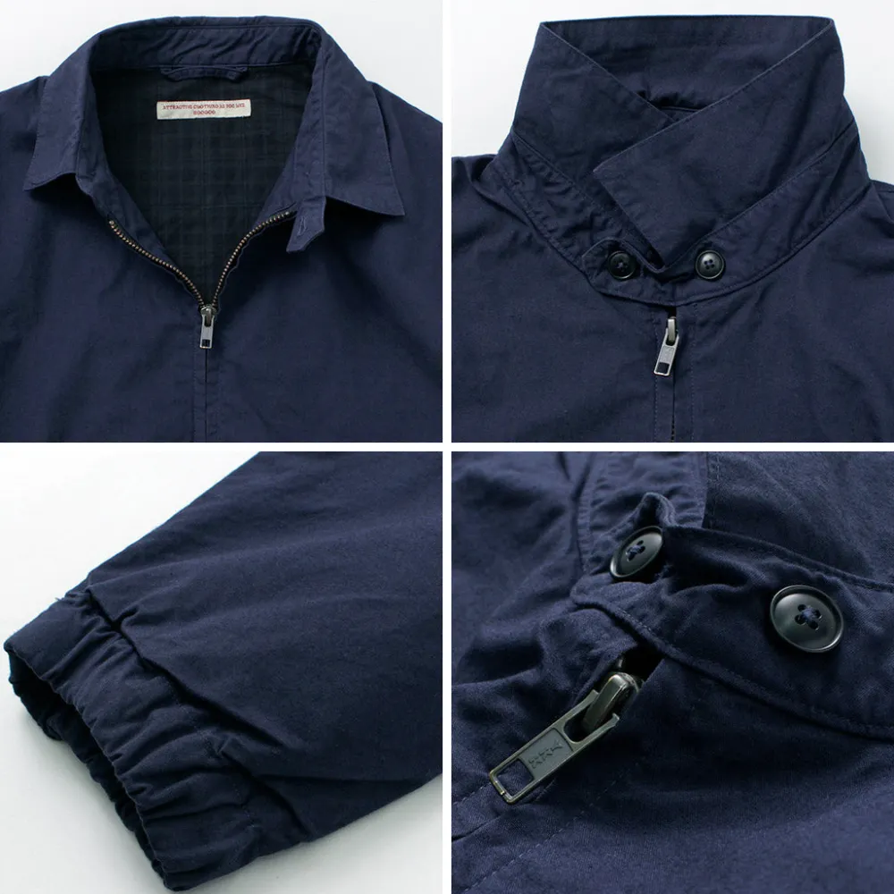 ROCOCO Jackets^/ Garment Dye Swing Top