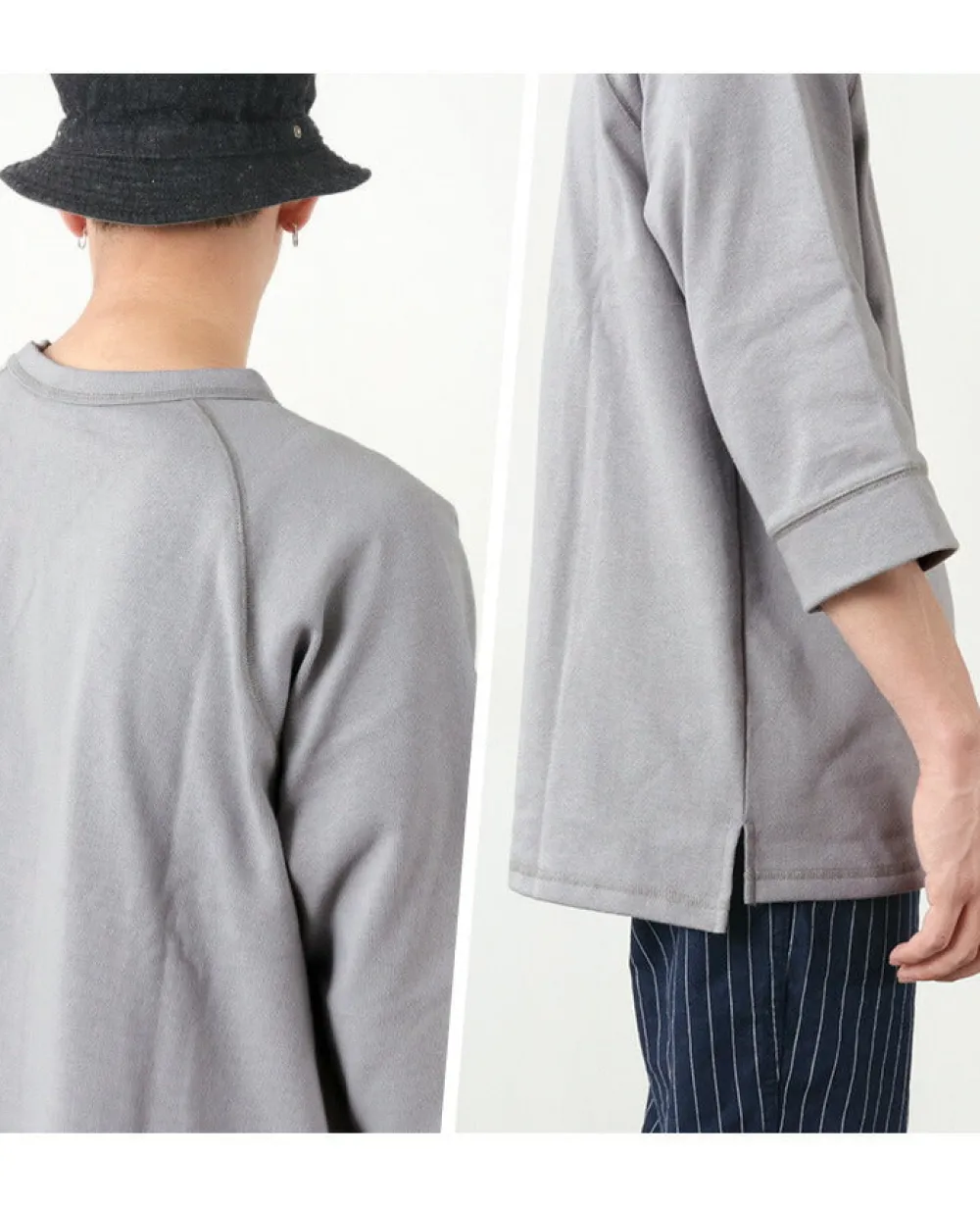 ROCOCO T-Shirts^/ Hemmed Jersey Cotton Crew Neck Cut & Sew