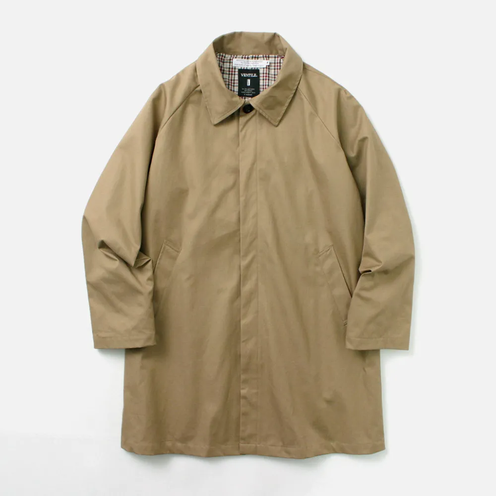ROCOCO Coats^/ High Density fabric Balmacaan Coat