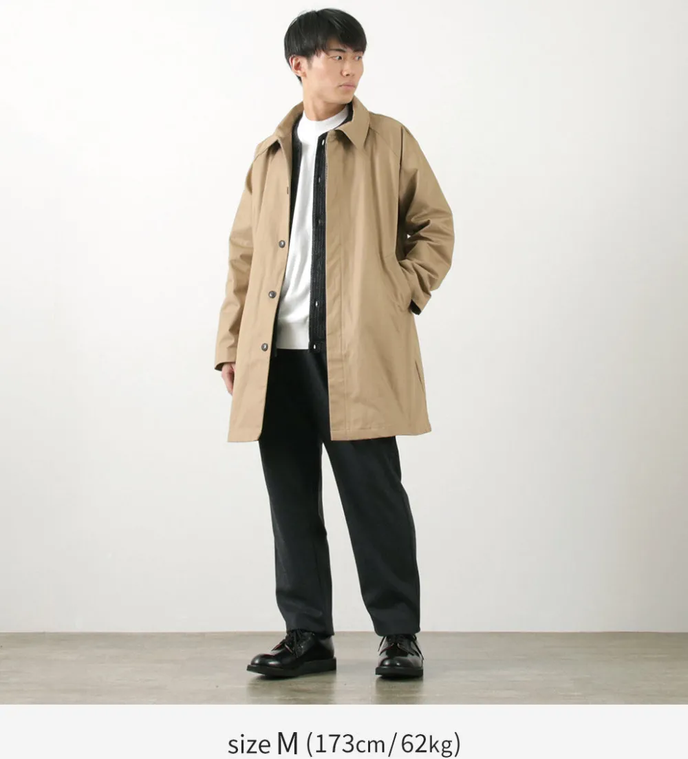 ROCOCO Coats^/ High Density fabric Balmacaan Coat