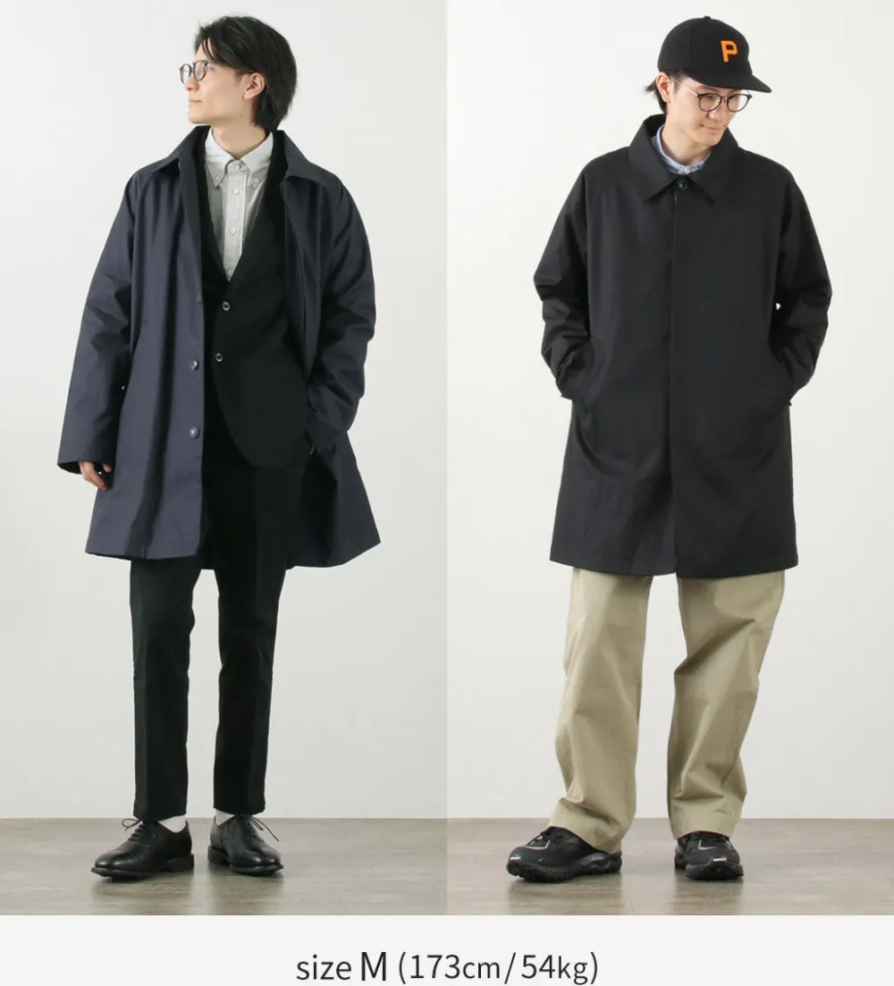 ROCOCO Coats^/ High Density fabric Balmacaan Coat