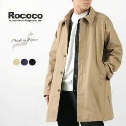 ROCOCO Coats^/ High Density fabric Balmacaan Coat