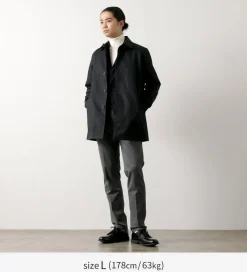 ROCOCO Coats^/ High-Density Short Ball Collar Coat
