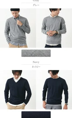 ROCOCO Knits^/ Italian Extra Fine Merino Wool 14GG High Gauge Knits
