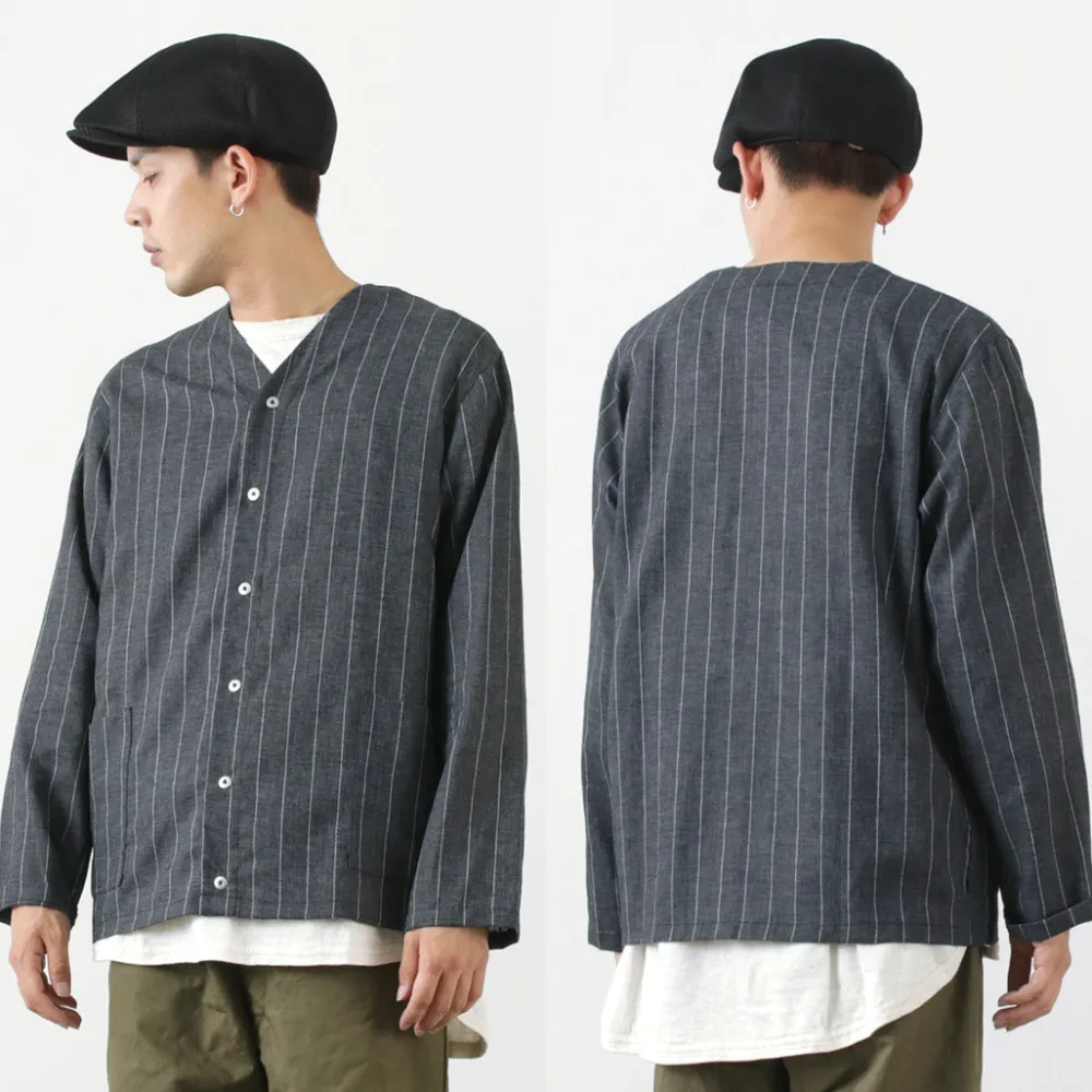 ROCOCO Cardigans^/ Linen cardigan