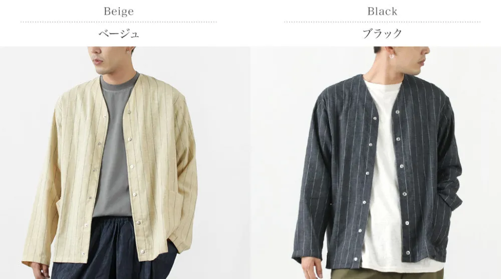 ROCOCO Cardigans^/ Linen cardigan