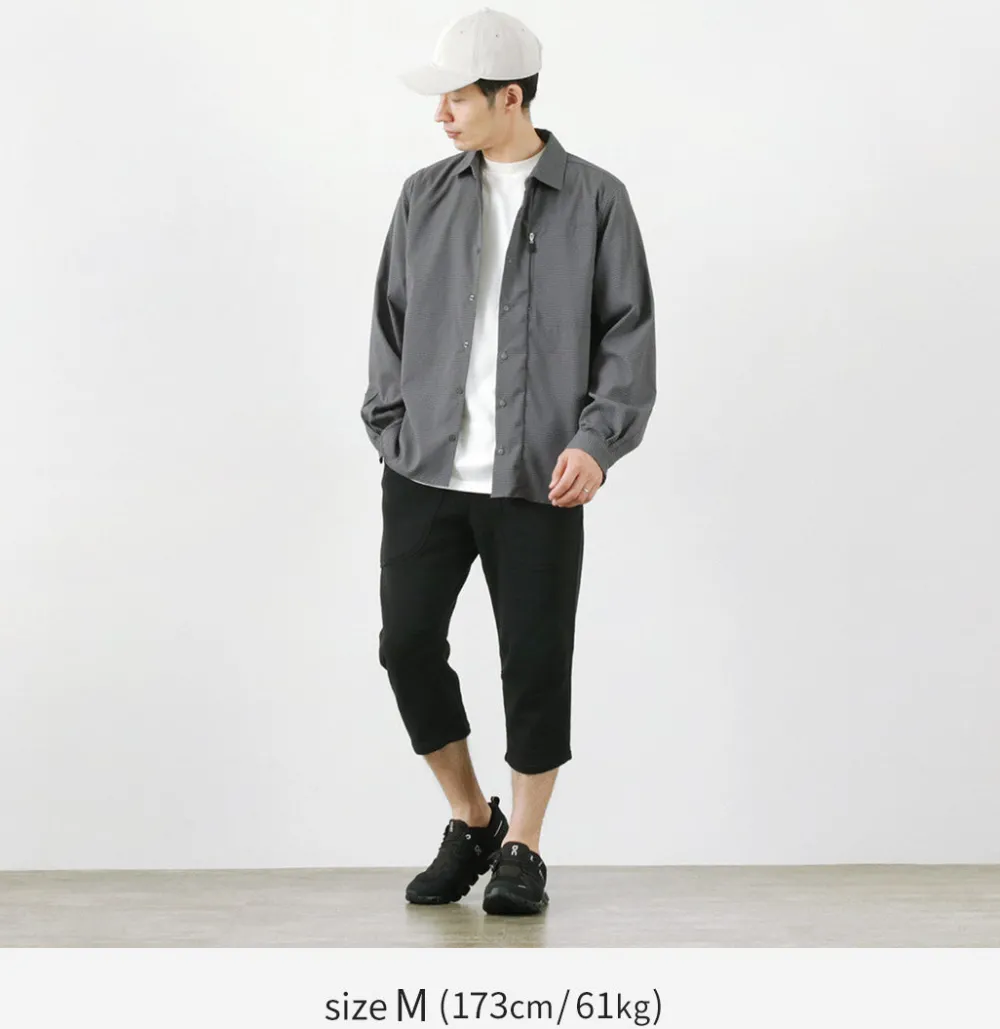 ROCOCO Shorts^/ Loopwheel knit sweatshirt cropped trousers