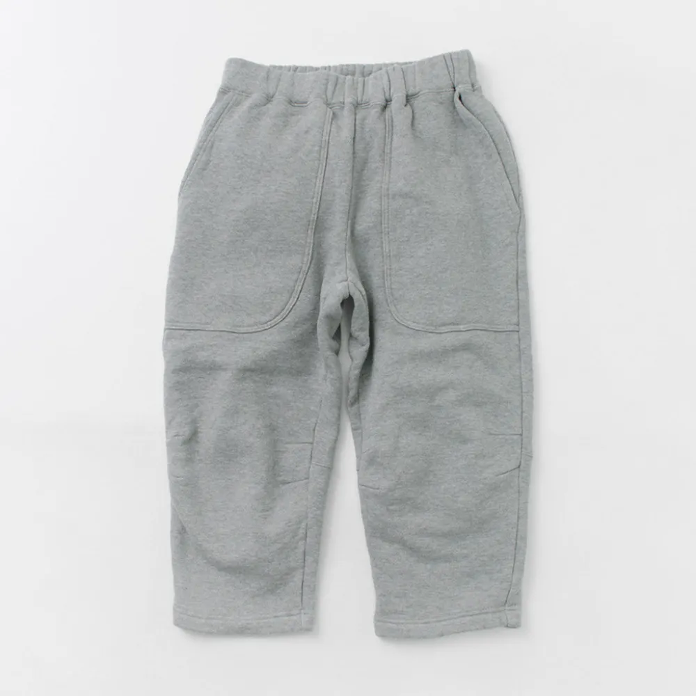 ROCOCO Shorts^/ Loopwheel knit sweatshirt cropped trousers