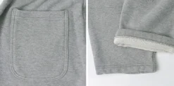 ROCOCO Shorts^/ Loopwheel knit sweatshirt cropped trousers