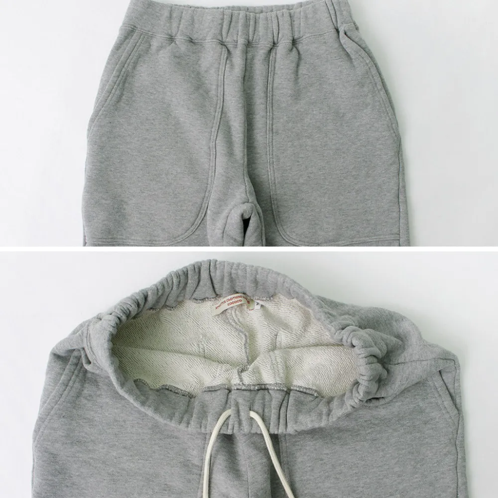 ROCOCO Shorts^/ Loopwheel knit sweatshirt cropped trousers