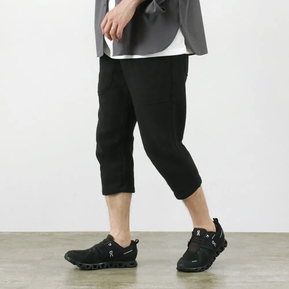 ROCOCO Shorts^/ Loopwheel knit sweatshirt cropped trousers