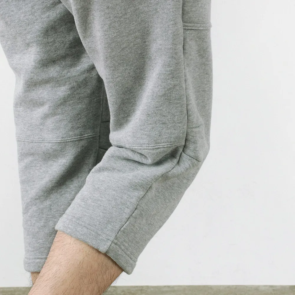 ROCOCO Shorts^/ Loopwheel knit sweatshirt cropped trousers
