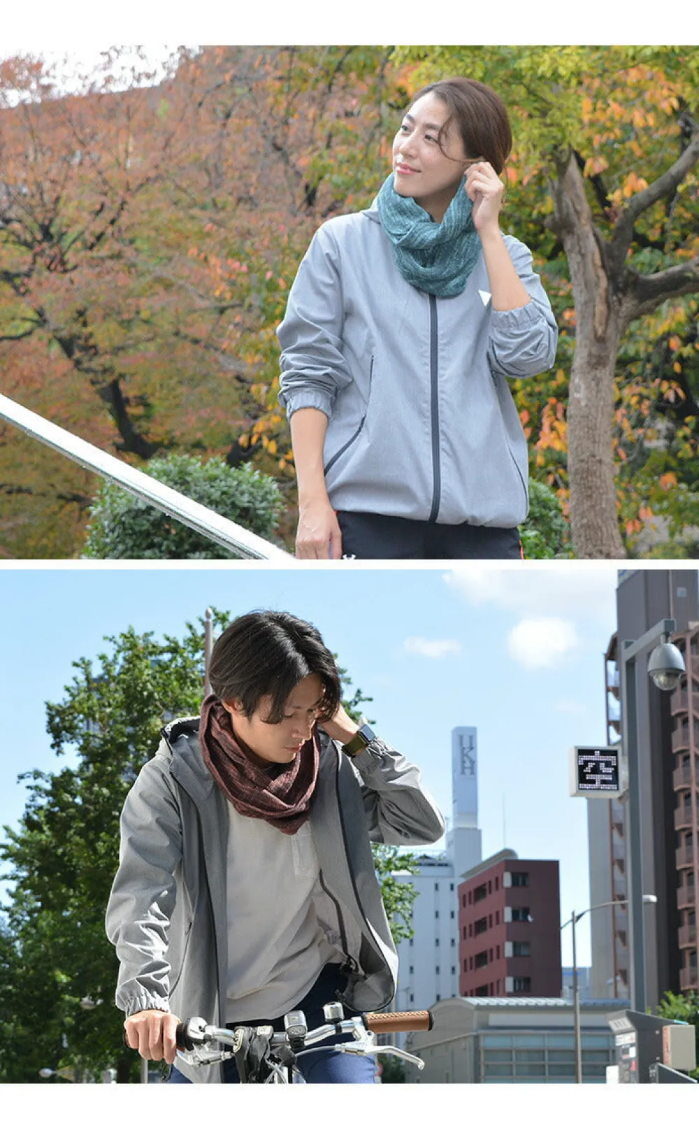 ROCOCO Scarfs^/ Miyazaki Towel Imabari Muffler Snood