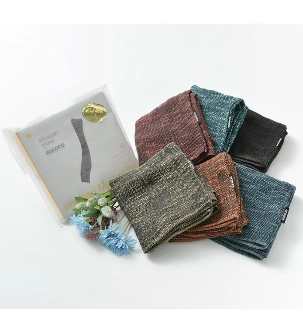 ROCOCO Scarfs^/ Miyazaki Towel Imabari Muffler Snood