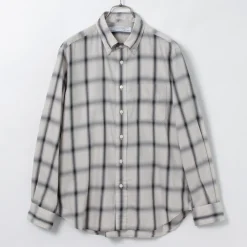 ROCOCO Shirts^/ Ombre Check Button Down Shirt Classic Fit
