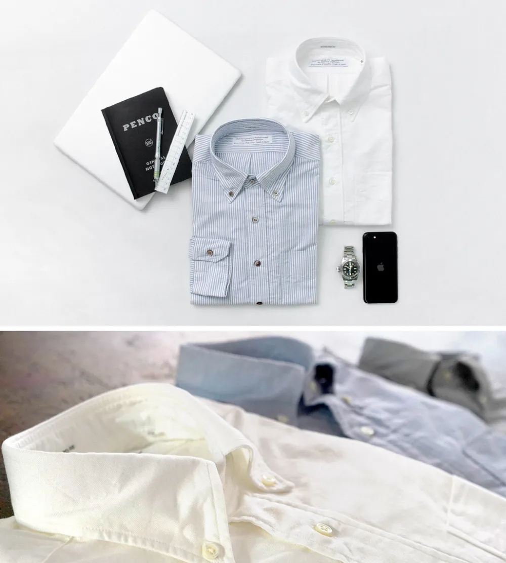 ROCOCO Shirts^/ Oxford B.D shirt