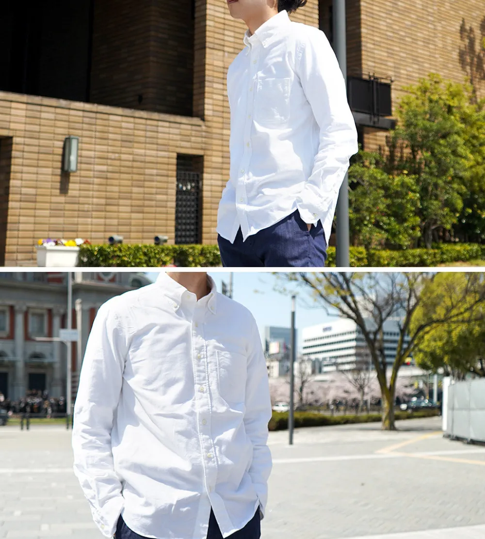 ROCOCO Shirts^/ Oxford B.D shirt