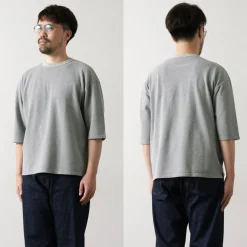 ROCOCO T-Shirts^/ Pique 3/4 Sleeve T-Shirt