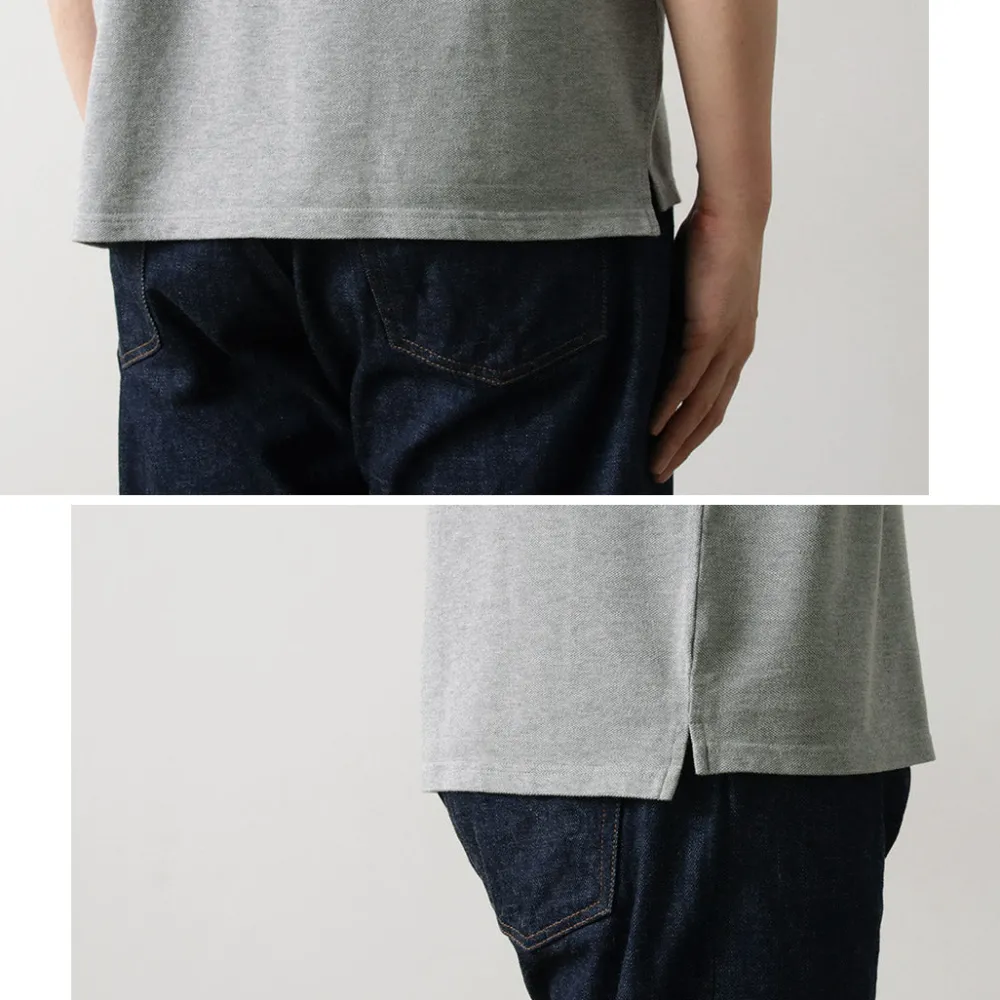 ROCOCO T-Shirts^/ Pique 3/4 Sleeve T-Shirt
