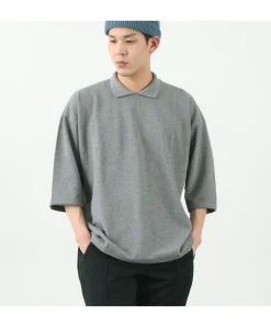 ROCOCO T-Shirts^/ Pique polo collar T-shirt