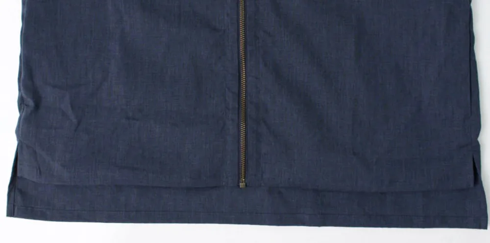 ROCOCO Cardigans^/ Polylammy Coolmax stretch collarless shirt cardigan