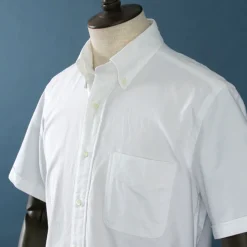 ROCOCO Shirts^/ Premium Oxford Short Sleeve Button Down Shirt