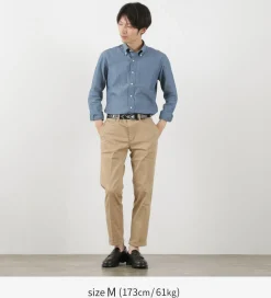ROCOCO Shirts^/ Selvage Chambray Button Down Shirt