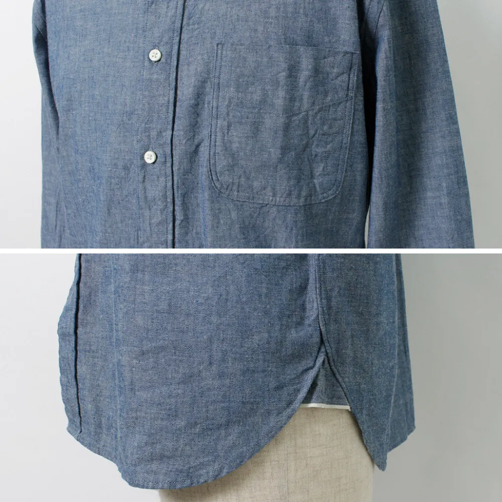 ROCOCO Shirts^/ Selvage Chambray Button Down Shirt