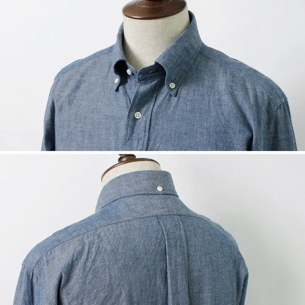 ROCOCO Shirts^/ Selvage Chambray Button Down Shirt