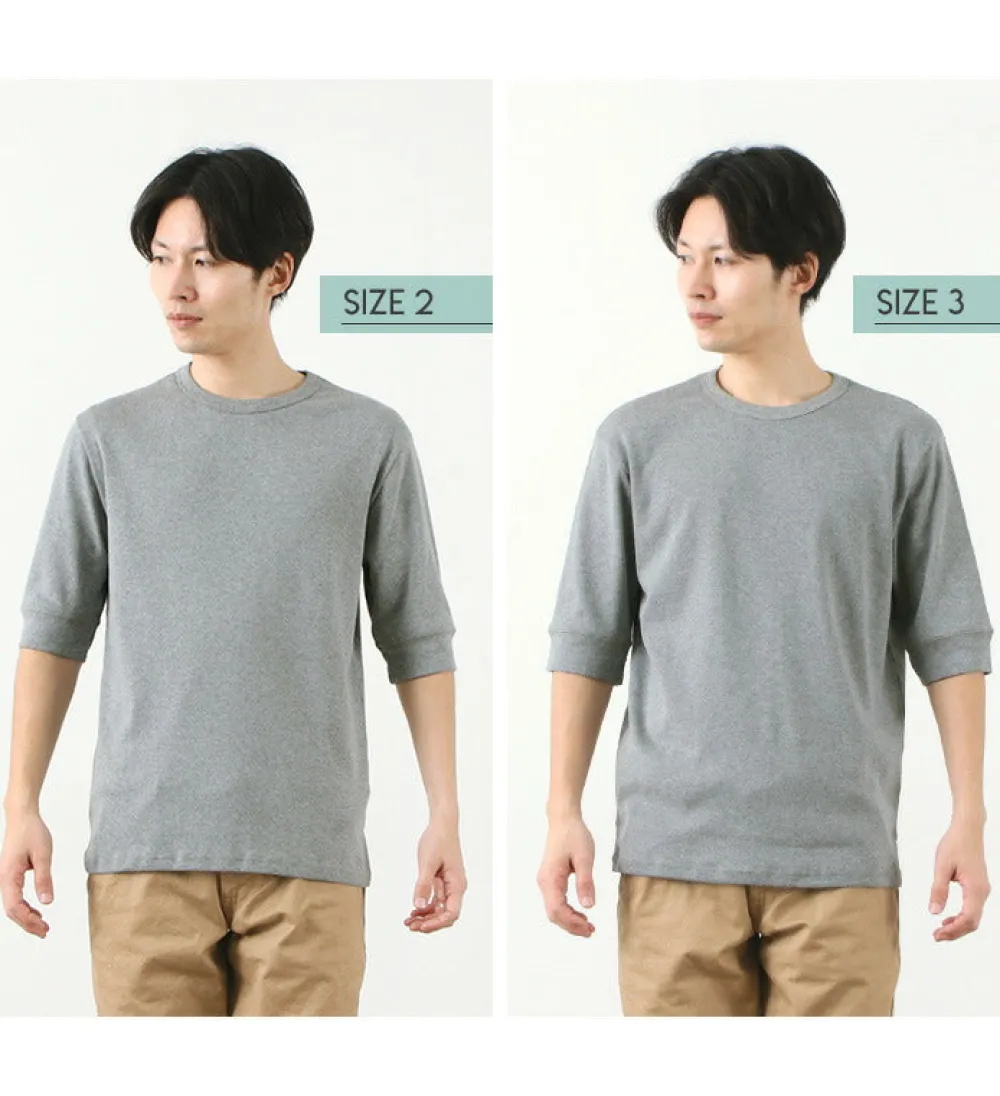 ROCOCO T-Shirts^/ Smooth Cotton Ribbed Crew T-Shirt