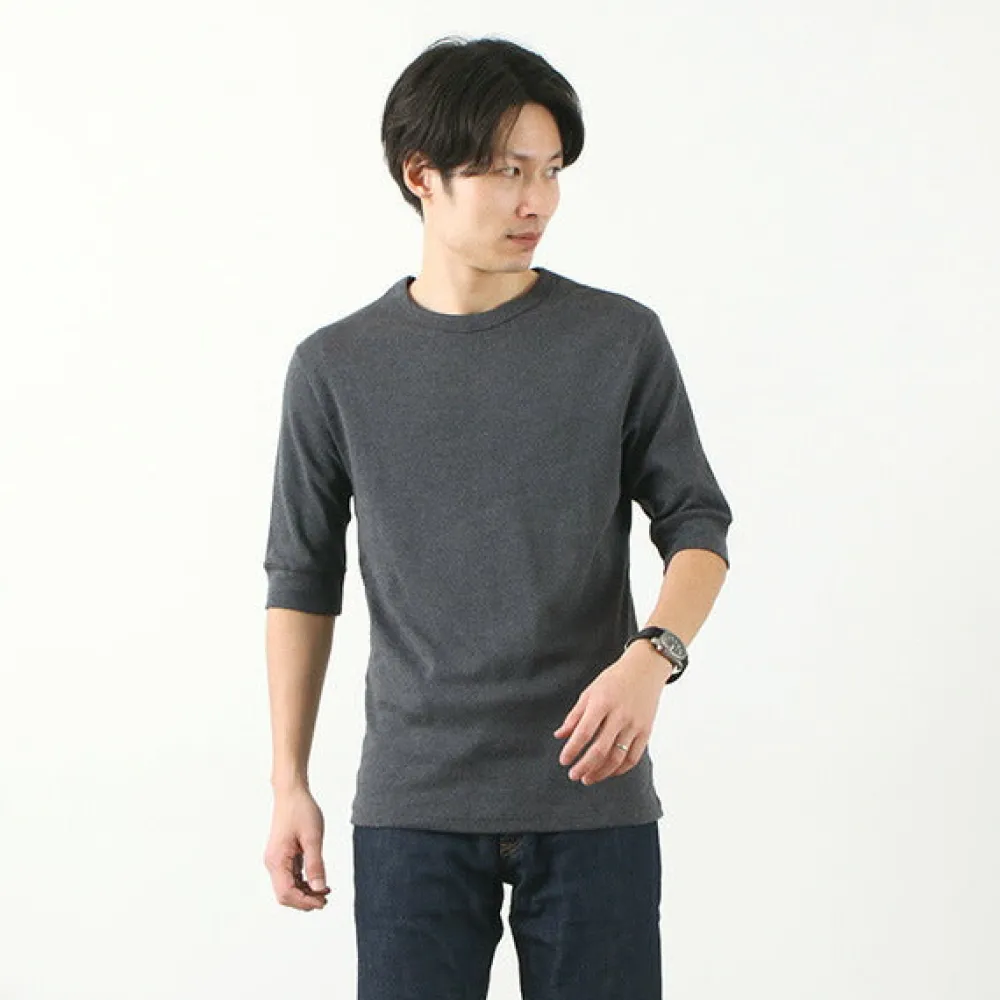 ROCOCO T-Shirts^/ Smooth Cotton Ribbed Crew T-Shirt
