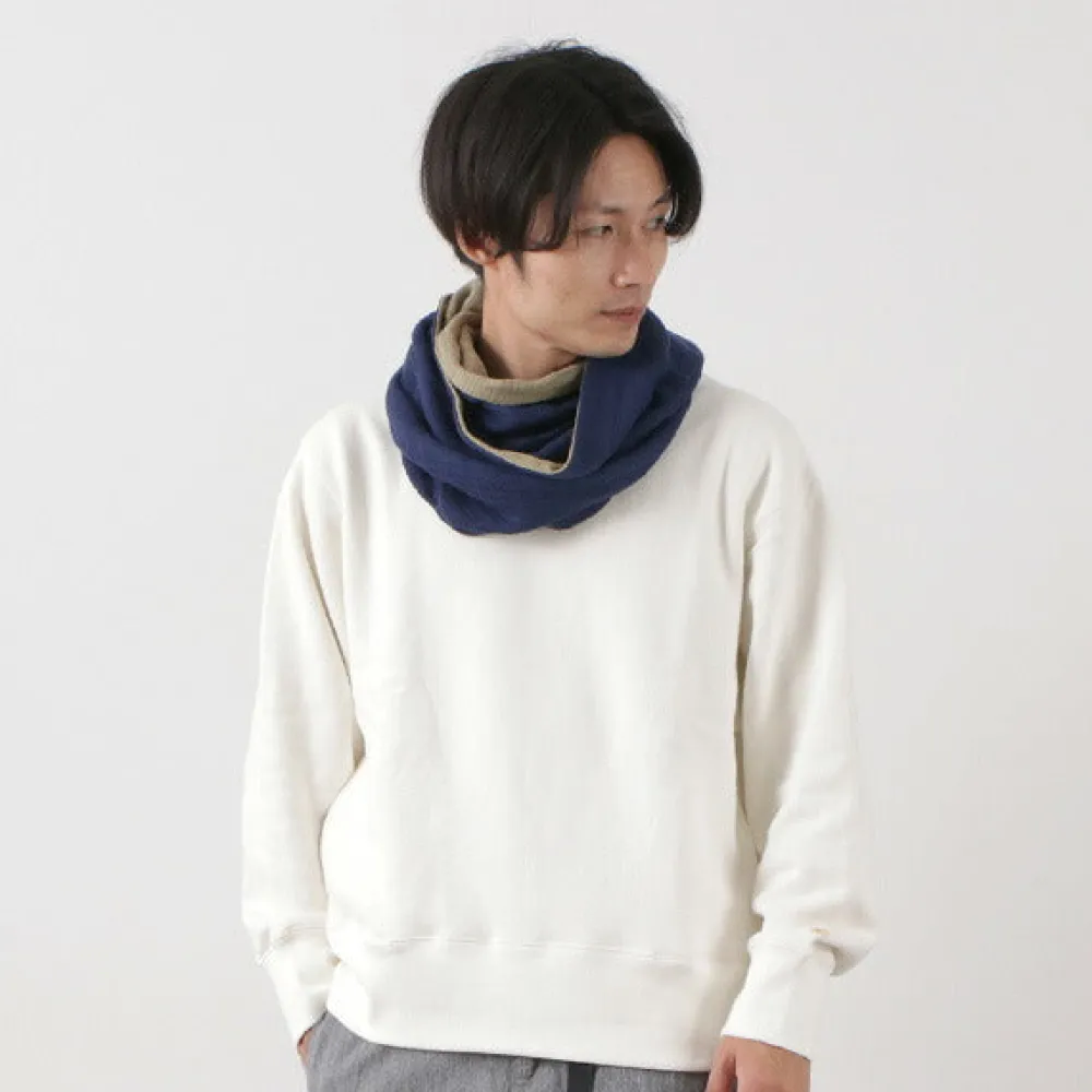 ROCOCO Scarfs^/ 2-Tone Snood Reversible Imabari Scarf