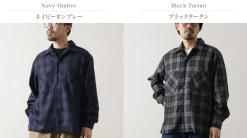 ROCOCO Shirts^/ Wool Open-Collared Shirt