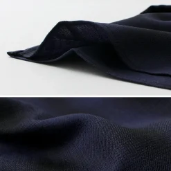 ROCOCO Shirts^/ Wool Open-Collared Shirt