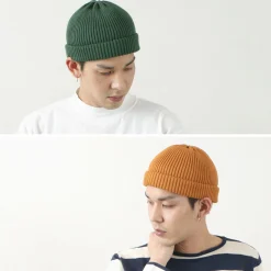 ROTOTO Hats^/ Cotton Roll Up Beanie