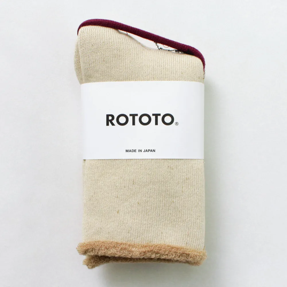 ROTOTO Socks^/ Double Face Cozy Sleeping Socks Extra Fine Merino
