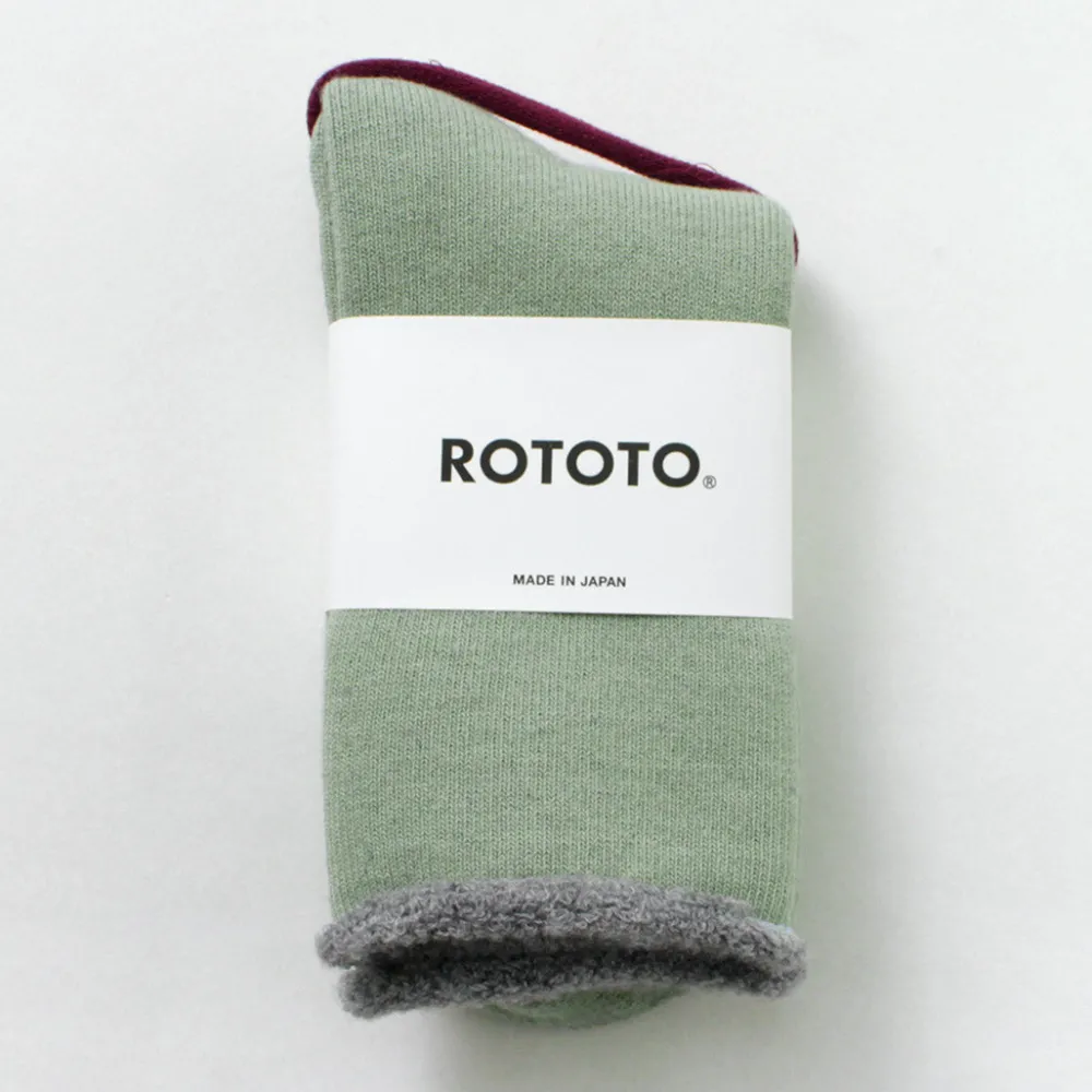 ROTOTO Socks^/ Double Face Cozy Sleeping Socks Extra Fine Merino