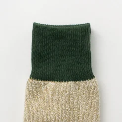 ROTOTO Socks^/ Double Face Crew Socks Silk & Cotton