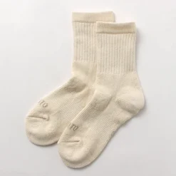 ROTOTO Socks^/ Double Face Mini Crew Socks Organic Cotton