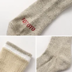 ROTOTO Socks^/ Double Face Mini Crew Socks Organic Cotton