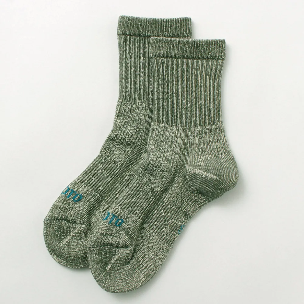 ROTOTO Socks^/ Double Face Mini Crew Socks Organic Cotton