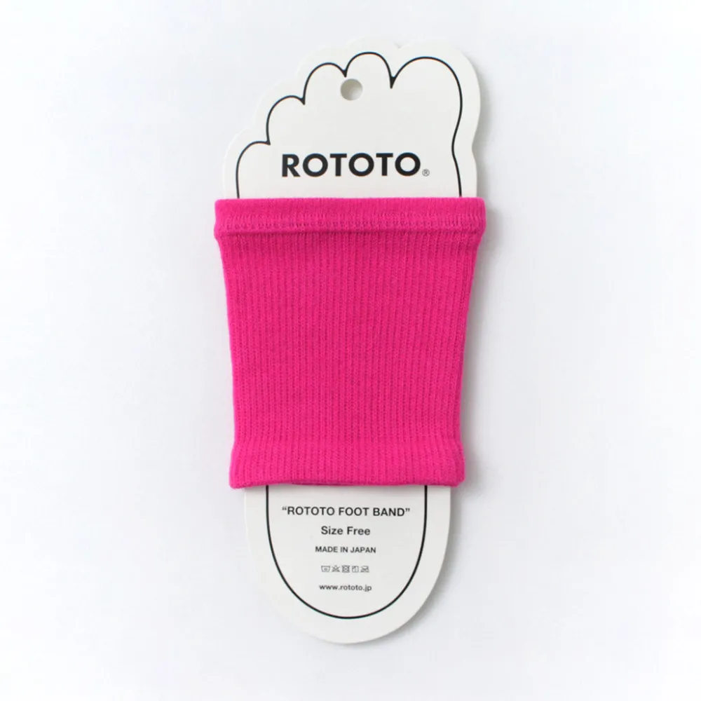 ROTOTO Socks^/ Foot band Neon