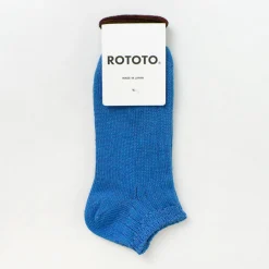 ROTOTO Socks^/ Linen Cotton Rib Socks Short