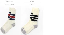 ROTOTO Socks^/ R1255 Coarse Ribbed Old School Socks