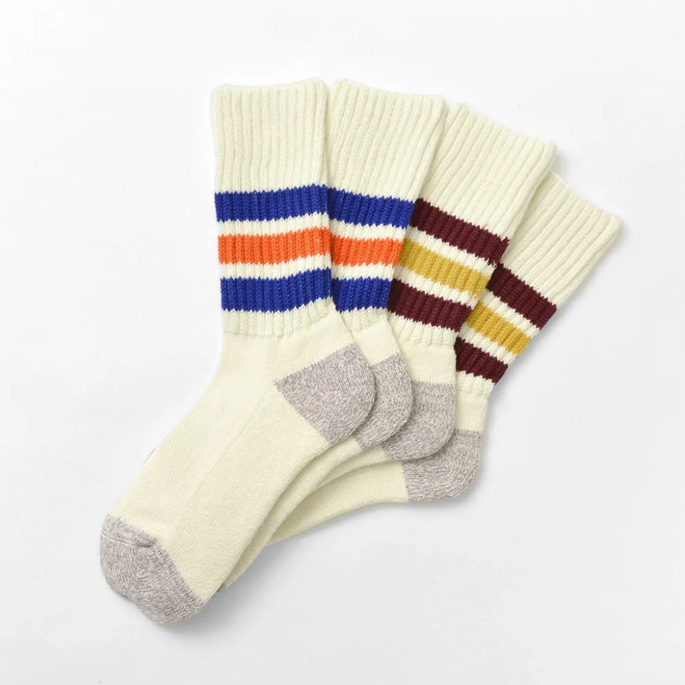 ROTOTO Socks^/ R1255 Coarse Ribbed Old School Socks