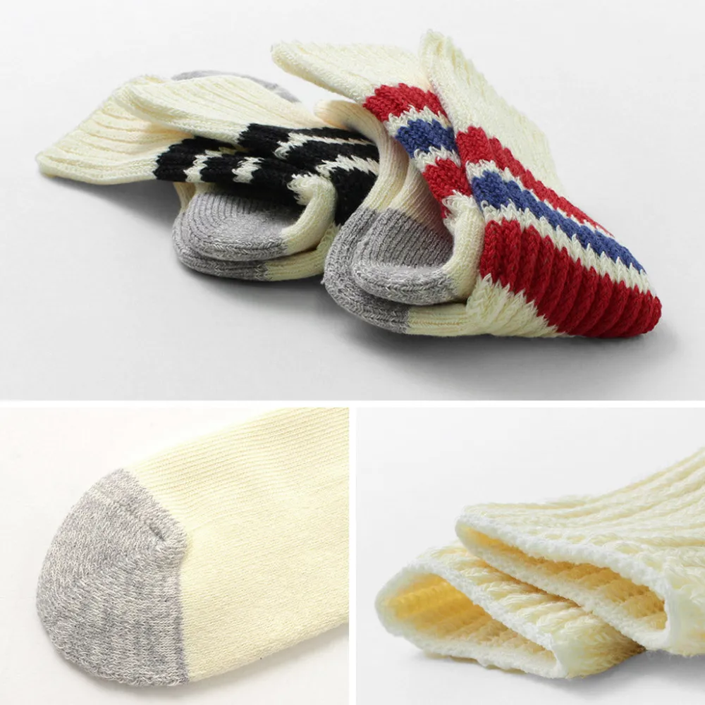 ROTOTO Socks^/ R1255 Coarse Ribbed Old School Socks