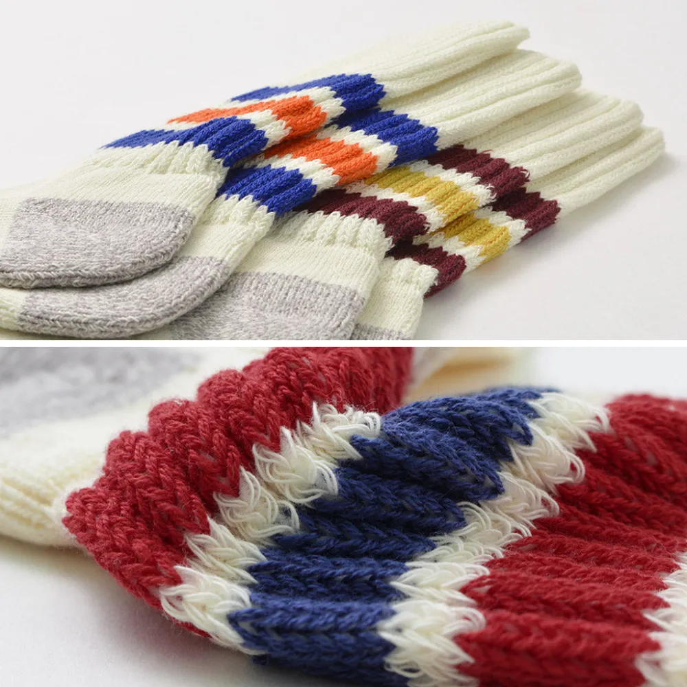 ROTOTO Socks^/ R1255 Coarse Ribbed Old School Socks