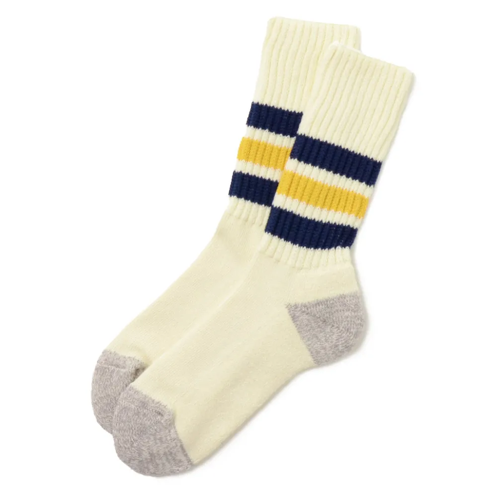 ROTOTO Socks^/ R1255 Coarse Ribbed Old School Socks