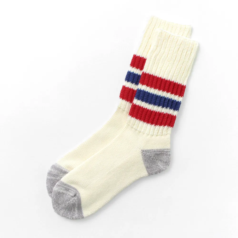 ROTOTO Socks^/ R1255 Coarse Ribbed Old School Socks